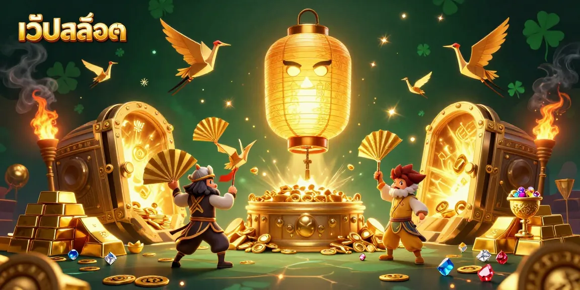 ภาพเว็ปสล็อตที่แสดงการเล่นเกมคาสิโนโชคดีในบรรยากาศที่น่าตื่นเต้น