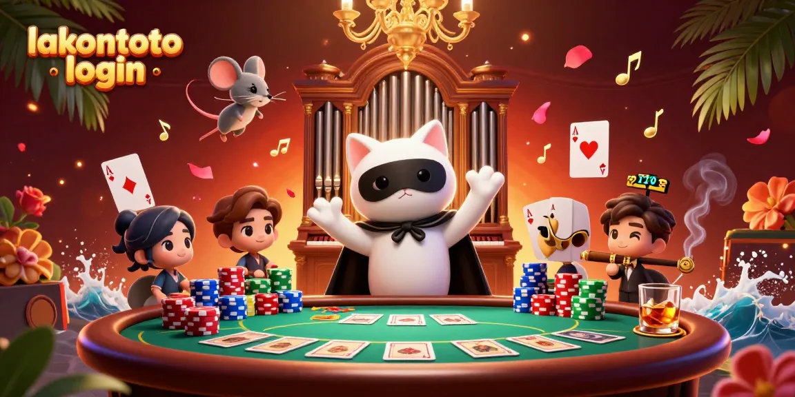 Gambarkan proses masuk ke akun lakontoto login sambil menikmati suasana kasino yang menyenangkan.