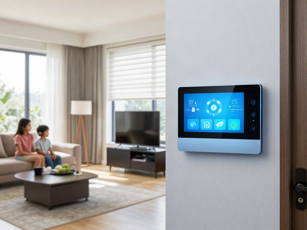 Experience effortless living with جهان اسمارت's advanced smart audio system in a modern home.