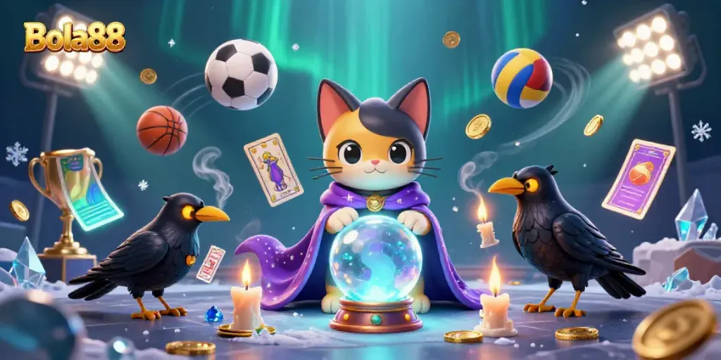 Bola88 elevates your betting experience with dynamic sports action and magical elements.