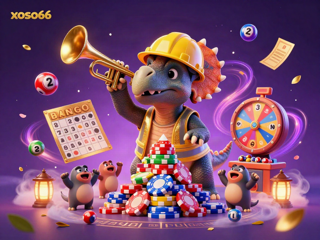 View xoso66's animated celebration of lottery excitement with vibrant characters and dynamic game elements.